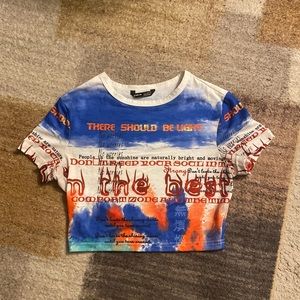 Colorway Cropped Tee